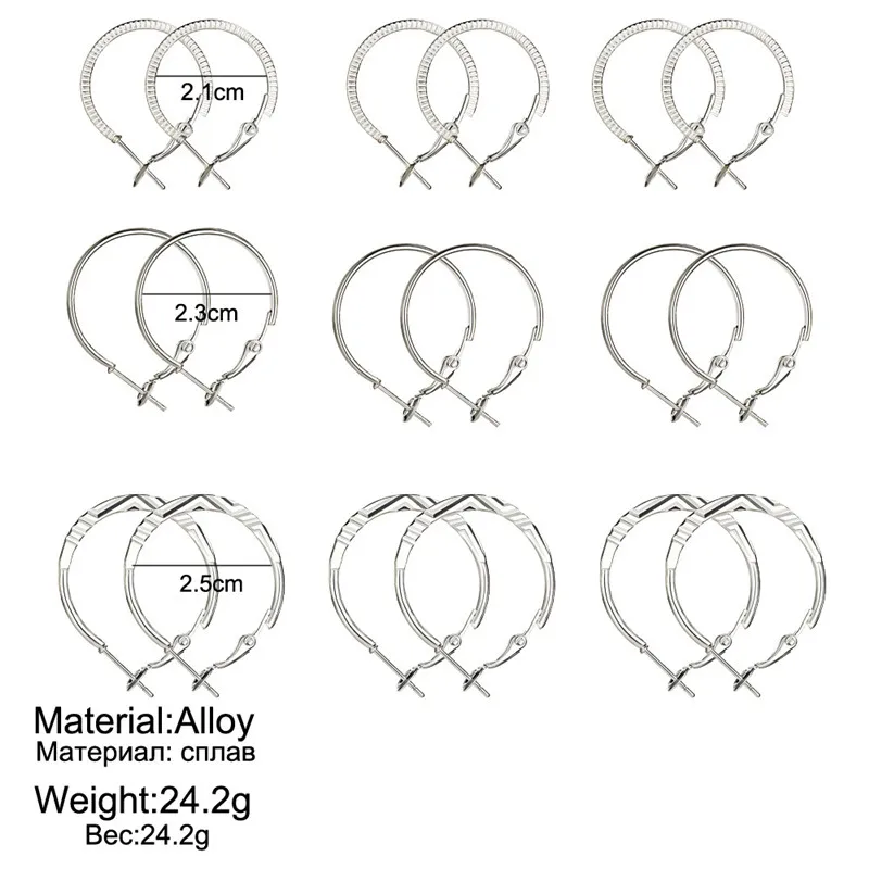 9 пара/лот, геометрические круглые серьги-кольца в стиле панк, набор для женщин и девочек, золотой, серебряный цвет, скрученные вечерние серьги, свадебный подарок