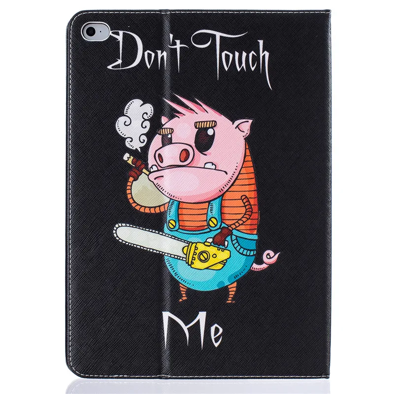 Cute Bear Case PU Leather For Ipad Air 2 Case Butterfly Flower Stand Tablet Cover 9.7 Inch Wallet Fip Case For Apple Ipad 6 Case (77)