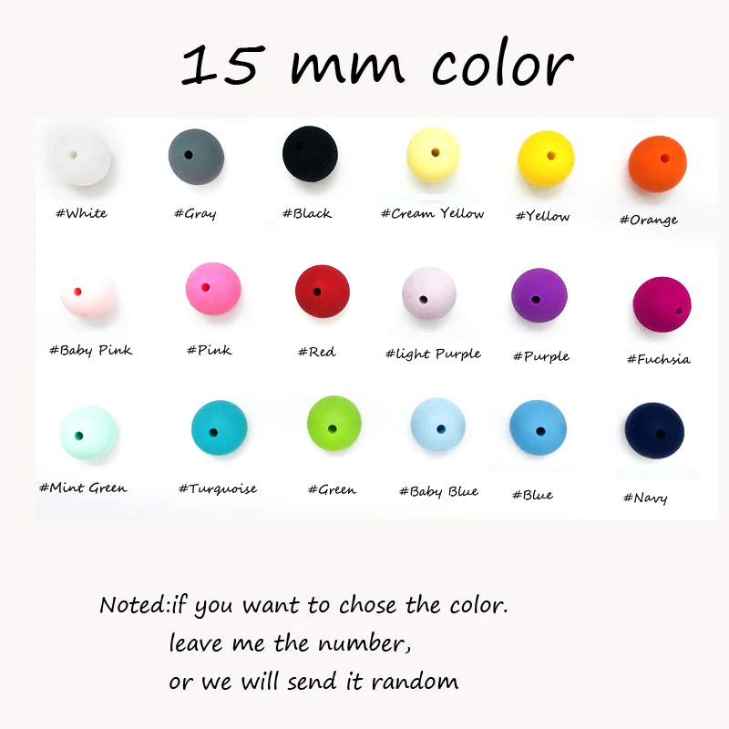 15mm Color Chose
