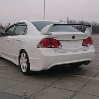 

Car Styling ABS Plastic Unpainted Primer Color Rear Wing Lip Spoiler For Honda Civic FD2 2006 2007 2008 2009 2010 2011