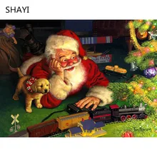5D DIY Diamond Painting Christmas Santa Claus Home Decor Picture of Rhinestones Full Square Festive Gift 5D DIY Diamond Painting Christmas Santa Claus Home Decor Picture of Rhinestones Full Square Festive Gift