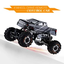 RC Car 4WD Simulation Racing Car 2.4G Devastator Rock Crawler Car 1/24 Off-Road Vehicle Buggy Light Weight Electronic Model Toy