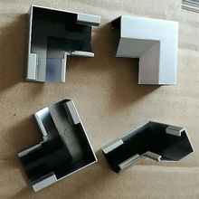400 шт аксессуары для алюминиевых профилей s 90 Угловое удлиненное соединение для алюминиевого профиля