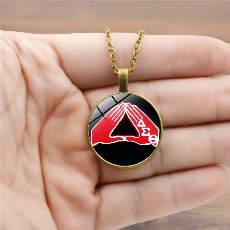 Новый модный греческий коллектив организация братьев Delta Sigma Theta Символ Ювелирных