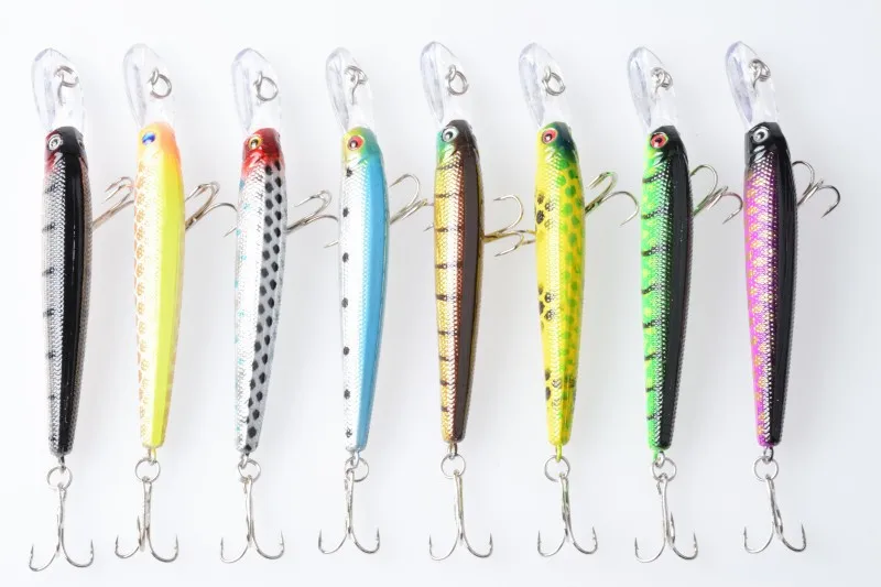 10cm-6.8g-5pcs/lot Promotion Peisca Artificials lure submerged miner bait Minnow artificial bait470 | Спорт и развлечения