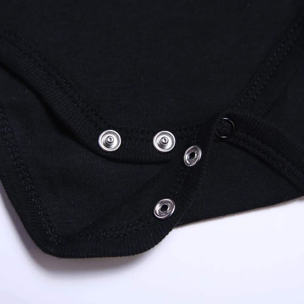 Bodysuits para Meninos Bebê Recém-nascido Bodysuit Preto Pacote 100% Algodão Manga Longa Lugar Unisex Meninas 0-12 Meses Roupas Infantis 3 5 High Quality Mamãe e Bebê