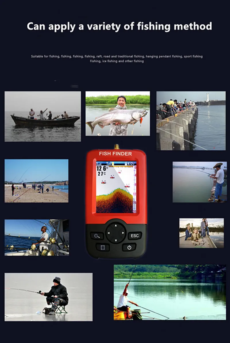 Fish finder 2.8inch 11