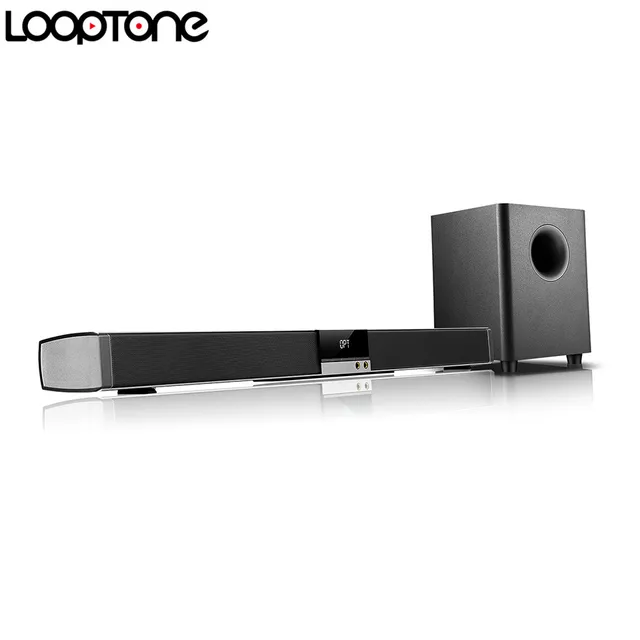 Looptone 2 1 Soundbar System W 6 5 Wireless Hifi Subwoofer Looptone 2 1 Soundbar System W 6 5 Wireless Hifi Subwoofer Professional Amplifier For Home Theater