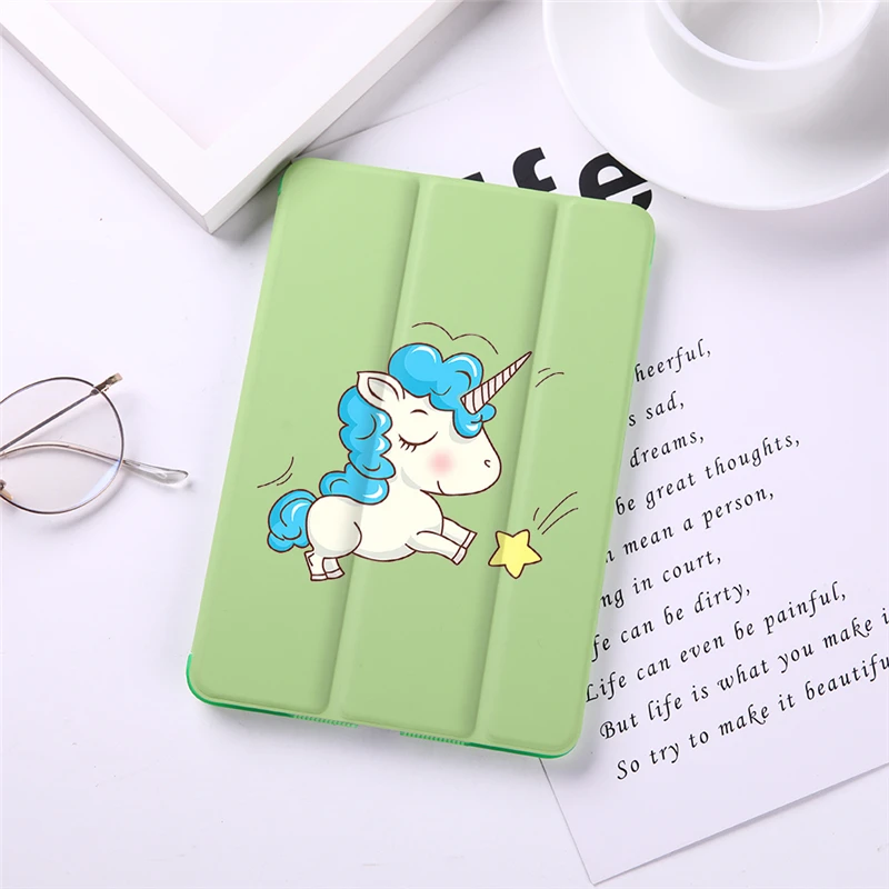 

For ipad Air 1 2 air 10.5" Case Unicorn Painted Protective Shell For iPad Air 3 shockproof Back Cover Auto Sleep wake