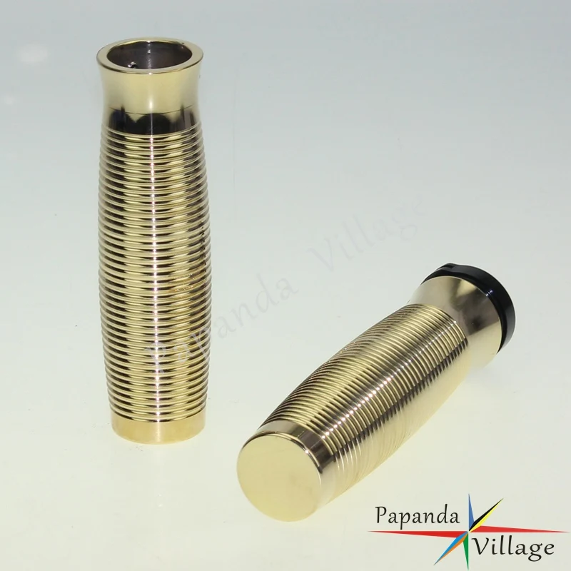 

Motorcycle Brass Grips 1" 25mm Handlebar Aluminum Hand Grips for Harley Honda Cruisers Cafe Racer Custom Chopper