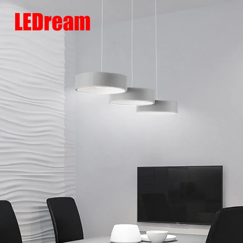 

Contemporary and contracted three small droplight Nordic restaurant LED creative personality art stage chandeliers office lamps