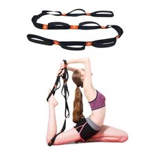 Растягивающийся ремень для йоги, 5 миллионов, пояс для тренировок, пояс для ног, ремни для йоги, удлиняющие ремни-цепочка с ромашками-идеально подходит для йоги, физической терапии