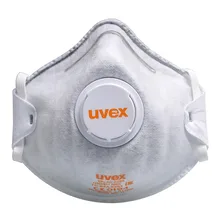 Uvex 2220 Пылезащитная маска фильтр с активированным углем слой анти PM2.5 респиратор для твердых частиц FFP2 уровень промышленной работы защитная маска