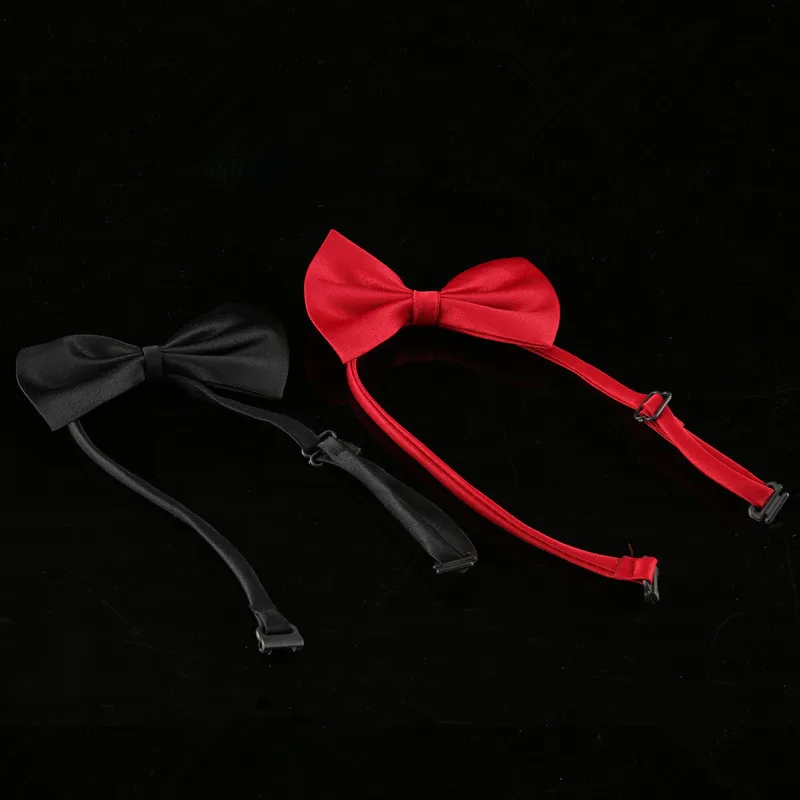 Банкетный Свадебный Жених мужской свадебный жених Специальный галстук-бабочка мужской и женский ресторан официант галстук-бабочка черный красный галстук-бабочка