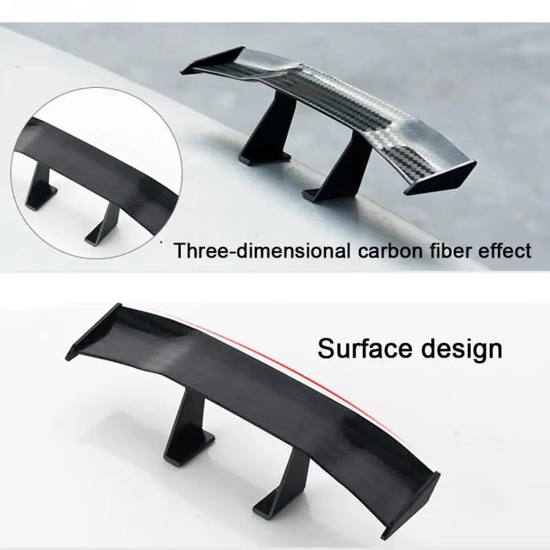 

Mini Characteristic Firm Adorable Car Decor Spoiler Lightweight Car Tail Wing Decoration