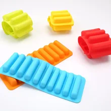 1 шт 10 отверстий в форме пальца цилиндр силиконовый кубик льда Форма Печенье Мороженое Шоколад Форма для выпечки