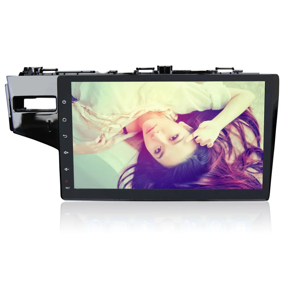 Flash Deal 9" HD 1024*600 Android 6.0 Car DVD Radio GPS Stereo Navigation Player for Honda Fit 2014 2015 2016 GPS Radio 4 Core 4G Wifi 0