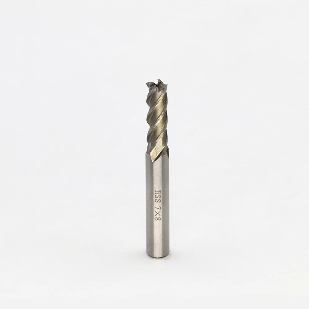 Новинка концевые фрезы с 4 канавками и головкой 7 мм фрезерные головки ЧПУ