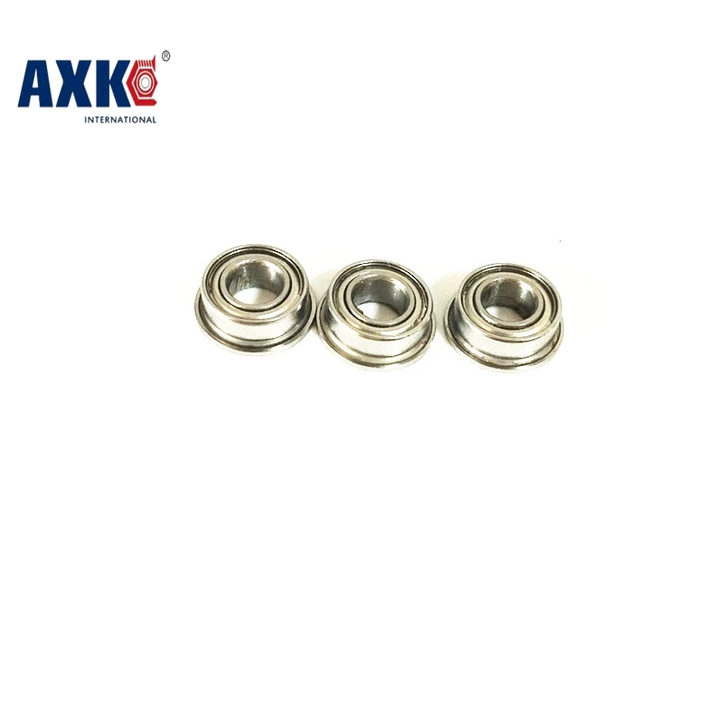 

Free Shipping 10 PCS MF84ZZ Flanged Bearings 4x8x3 mm Flange Ball Bearings LF-840ZZ
