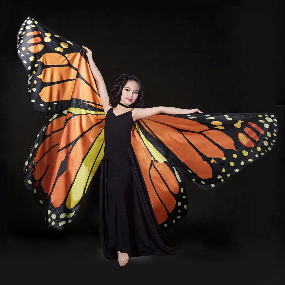 Stage Performance Props Kids Dancewear Fairy Cape Polyester Dance Isis