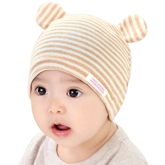 Baby Beanie Hat Infant Cap for 3 to 12 Months Boys Girls Toddler Kids Children Natural Organic