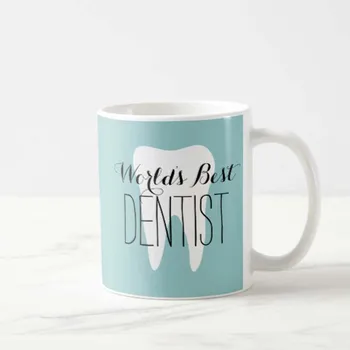 

World's best dentist coffee mug Funny Coffee Mug Fashion Teacups for Festival Gifts to Friends and Colleagues