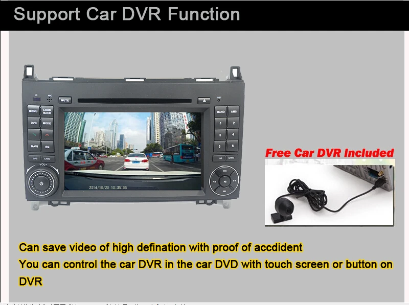 Clearance Quad Core 1024*600 2 din car DVD Android 7.1 for Mercedes/benz B200 W169 A160 Viano Vito GPS NAVI RADIO BT built-in wifi dvr map 12