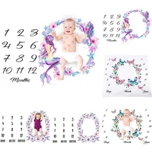 Одеяло для новорожденных девочек и мальчиков; простыни для фотосессии на день рождения; аксессуары для фотосессии