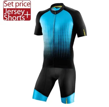 

Mavic 2017 Radtrikot Sommer Team Kurzarm Radfahren Set Bike Bekleidung Ropa Ciclismo Radfahren Kleidung Sport Shorts Neue