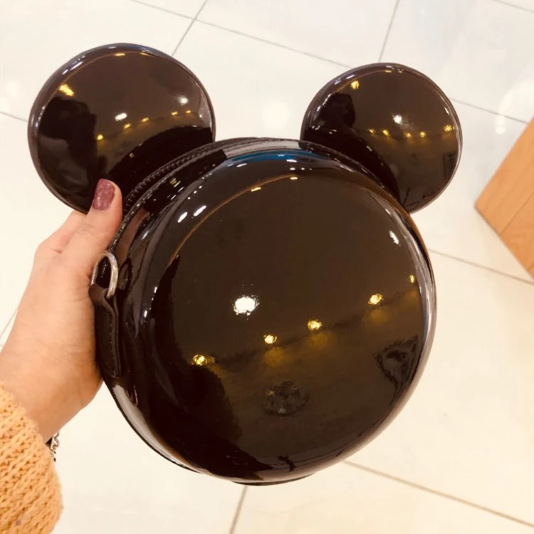 

Dropshipping Cartoon Mickey Bag Women Handbag Shiny Mickey Bag Crossbody Bags Leather Shoulder Bag for Girls Bolsa Feminina