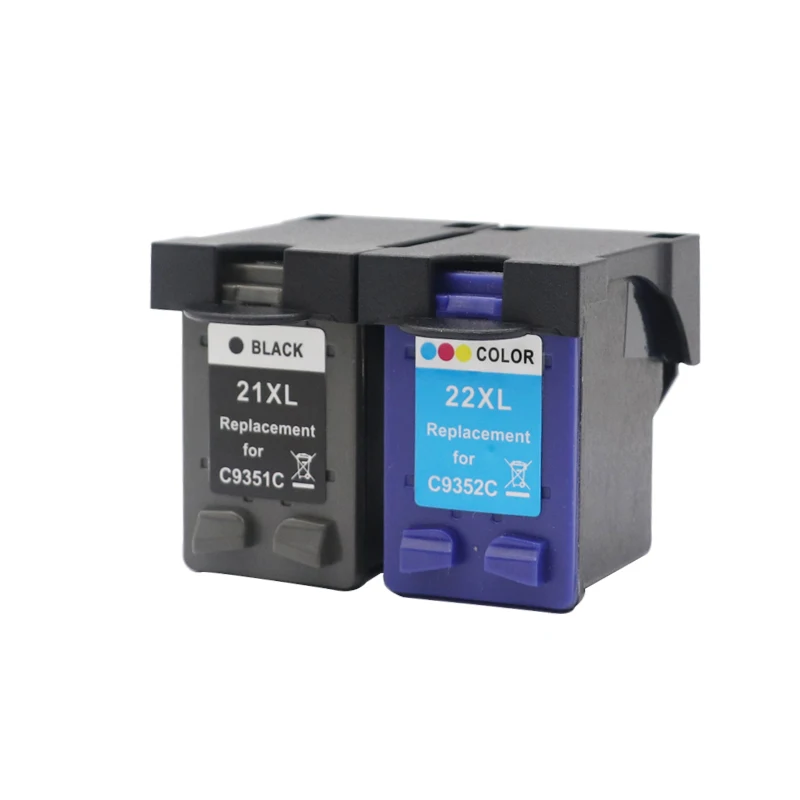 Cartuchos de tinta para impresora HP 21, 22, 21XL, Deskjet 3915, D1320,  D1530, F2100, F2280, F4100, F4180, HP21, 2 uds.|ink cartridge|compatible  ink cartridgeink cartridge for hp - AliExpress