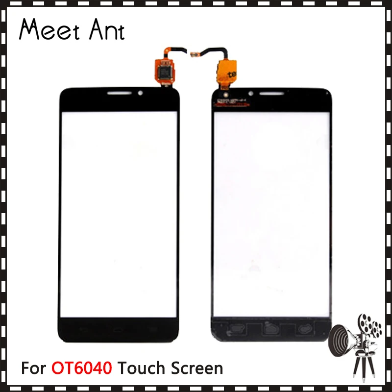 10pcs/lot High Quality 5.0&quot For Alcatel One Touch Idol X OT6040 6040 6040D Screen Digitizer Sensor Outer Glass Lens Panel | Мобильные