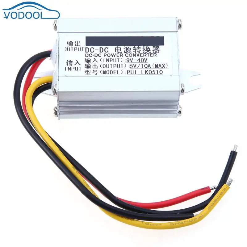 

Professional Aluminum Shell Car Power Converter Vehicle Power Supply 5V Output Vehicle Transformer Inverter Car Accessaries