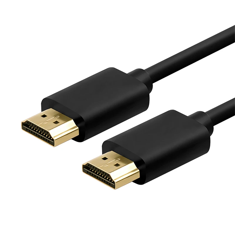 QGeeM HDMI кабель видео кабели позолоченный мужской 1,4 1080P 3D кабель для Apple tv lcd PS3 PS4 проектор компьютер HDMI 4K адаптер - Цвет: Красный