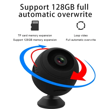 

Mini WiFi IP Camera Wireless P2P Remote Control Night Vision Mini Camcorder Outdoor HD 1080P Micro Action Webcam Mini Camera