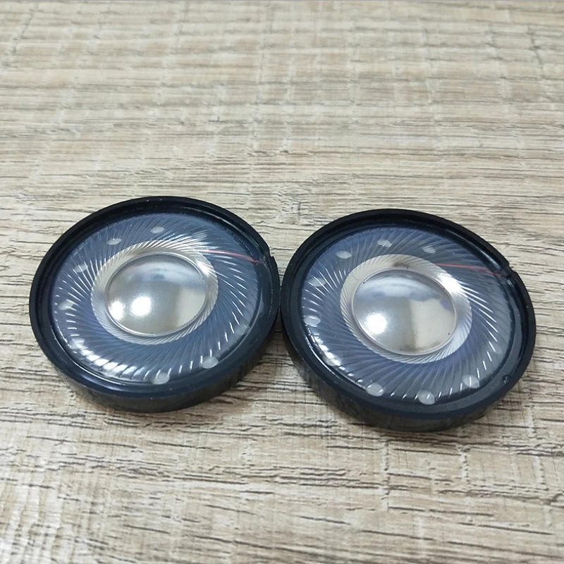 TONLON Bass Headphone Speaker Accessories 40mm Headset Titanium Film Diaphragm Low Frequency Headphone Speaker Unit 2pcs 10pcs