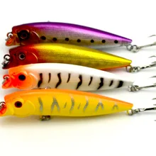 HENGJIA 400 шт. рыболовная приманка 95 мм оригинальная Поппер приманка форель 4 цвета 9,5 см 11,7 г 4# крючки(PO001) японские крючки