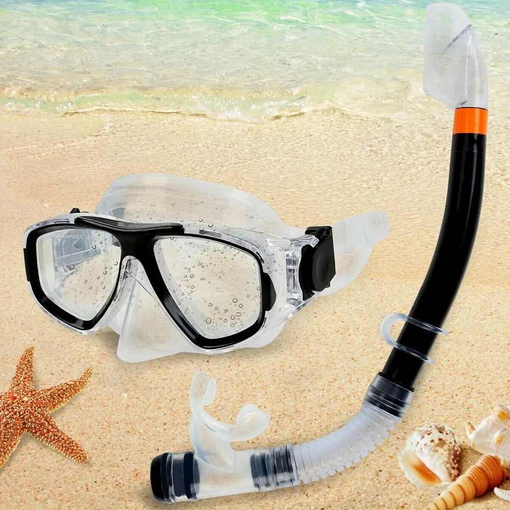 

Diving Set Underwater Scuba Anti Fog Full Face Diving Oxygen Mask Snorkeling Set Respiratory Masks Safe Waterproof Diving Kit