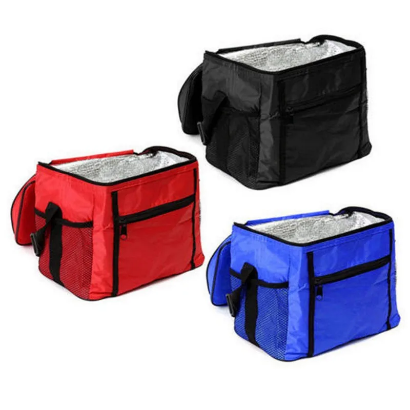 

Oxford Insulated Bag Food Lunch Delivery Handbag Reusable Thermal Cooler Tote Drinks Grocery Bags Food Freezer Storage Bags