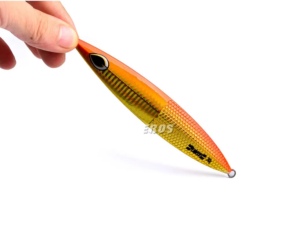 Peças de Pesca Oceano Profundo Barco Rock Praia Metal Lento Jig Jigbait Colher Isca Iscas 150g - 15cm 5 5 Iscas artificiais
