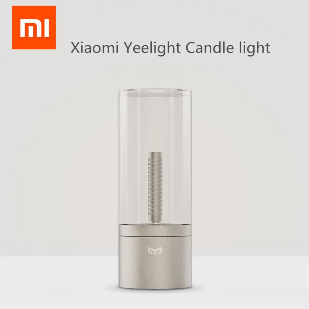 Горячий xiaomi YEE светильник Candela умный управляемый светодиодный Ночной светильник, атмосферный светильник для mi home app, комплекты для xiaomi Smart home