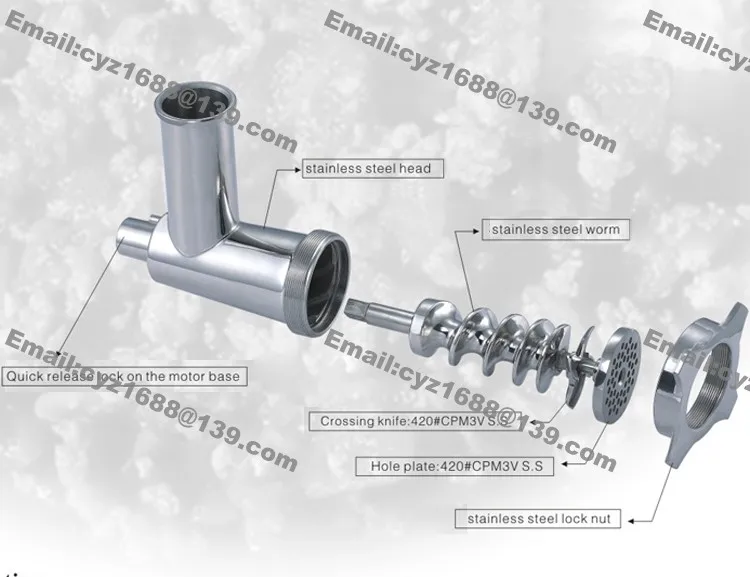 120 кг/ч коммерческое использование нержавеющей стали 110 v 220 v электрическая автоматическая Мясорубка кофемолка машина