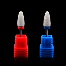 1 Pcs High Quality Ceramic Nail Drill Bit Rotary Burr For Electric Manicure Machines Pedicure Files Nail Salon Tools