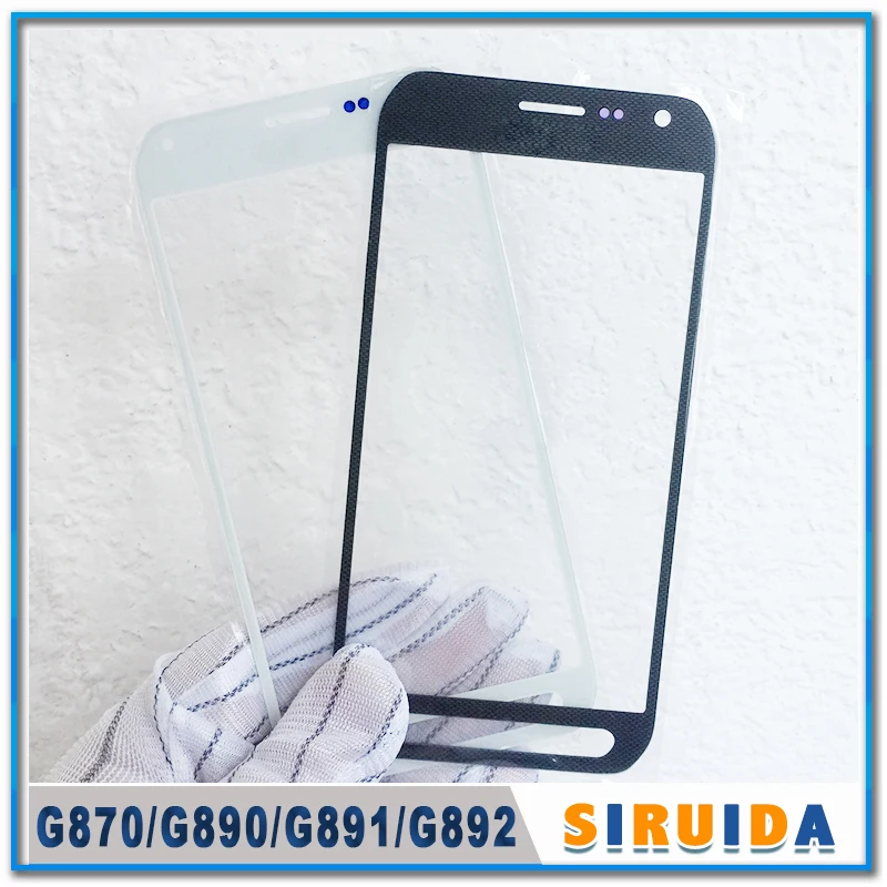 

1pcs LCD Screen Front Outer Glass Lens Replacement For Samsung Galaxy S5 S6 S7 S8 active G870 G890 G891 G892