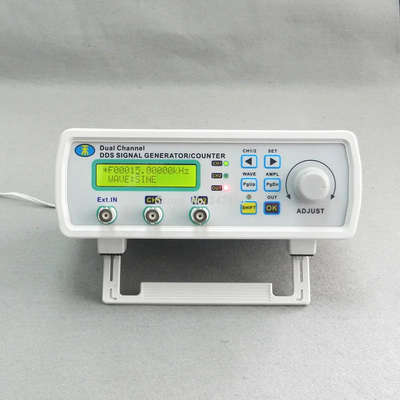 

MHS-3200A DDS full NC double channel function generator, signal source, frequency meter, TTL wave