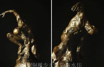 

Art Deco Sculpture Abstract Man Sportsman Figure Bronze Statue