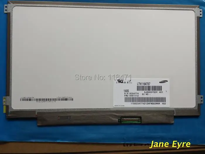 

N116BGE-LB1 11.6" LCD Panel Display 1024 RGB*768 WXGA