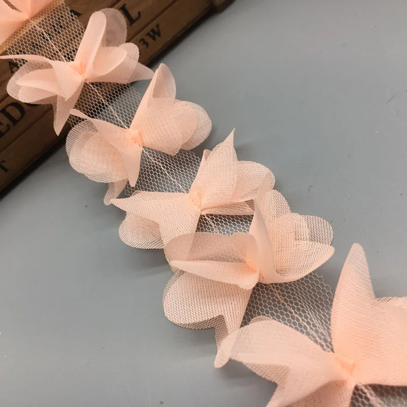 1 год разноцветные цветочные 3D лепестки шифоновые листья отделка свадебное