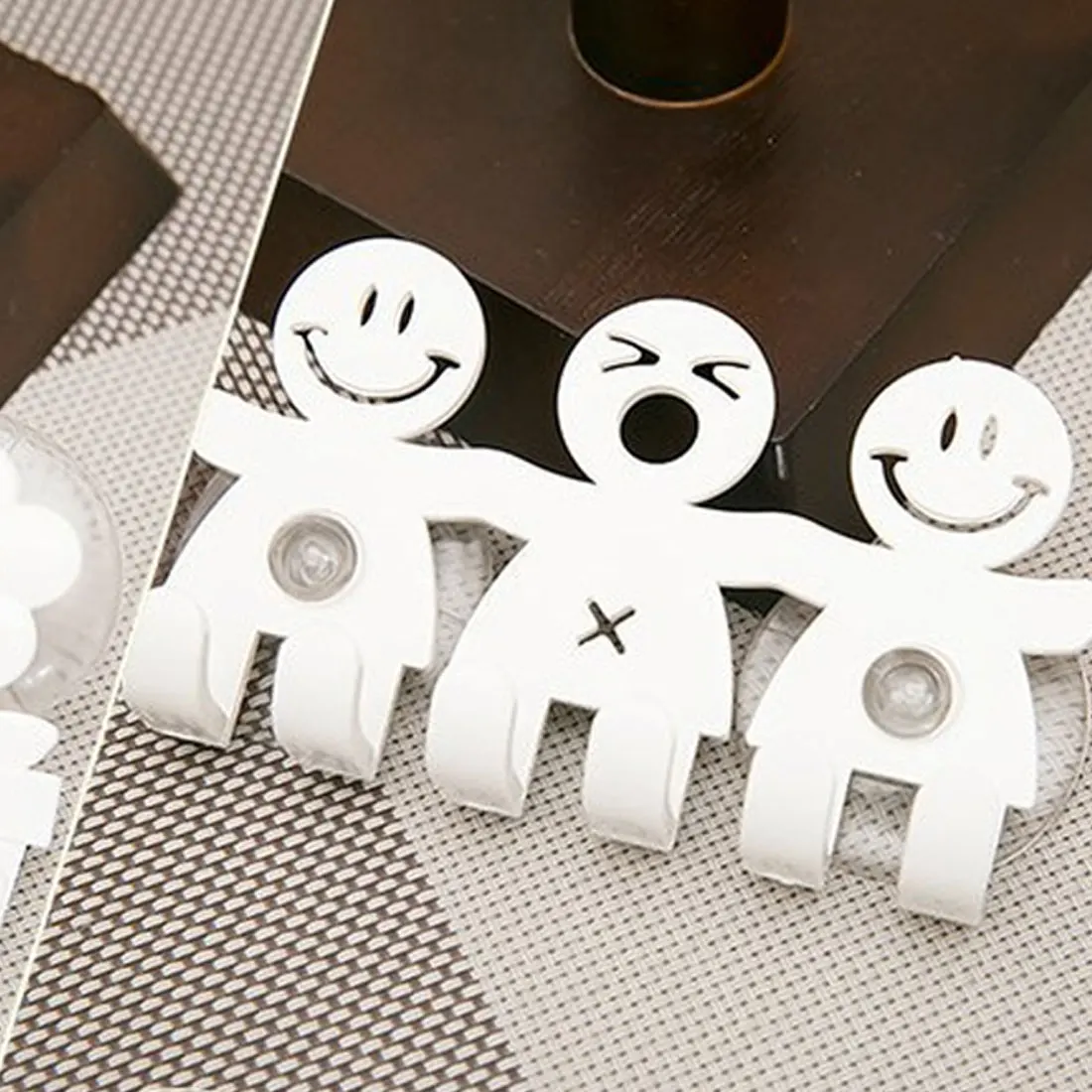 5 положения держатель зубной щетки Крючки-присоски для ванной комнаты наборы милая улыбка мультфильм присоска держатель зубной щетки