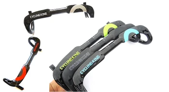 

cycling king c-k top carbon handlebar road hold to turn carbon Internal handlebar ud carbon road bike green blue red sliver blue